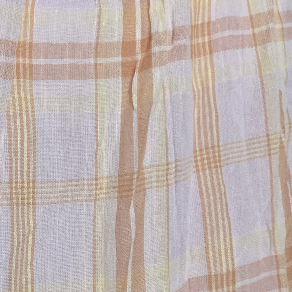 NWT Ulla Johnson Pale Lilac Plaid Noelle Dress - Picture 6 of 9